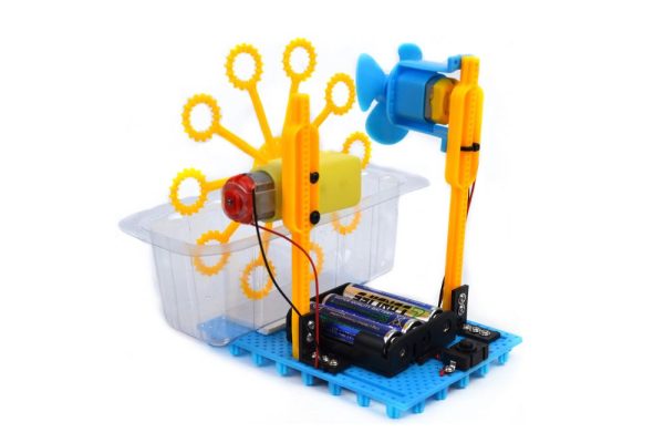 DIY electric motor bubble