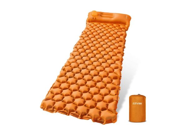 orange airbed